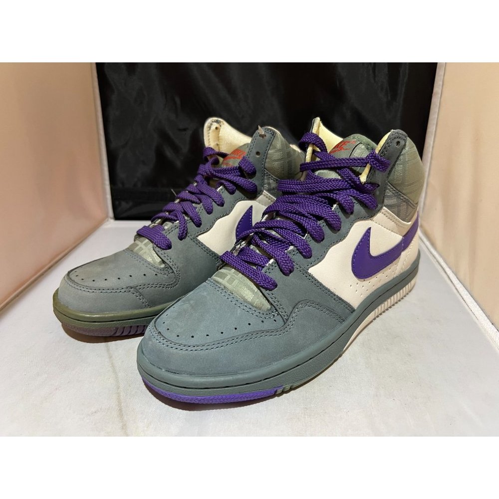 Court Force High Premium Purple Grey - 314429 151 Men's size 7 **LIKE NEW** - Picture 4 of 9